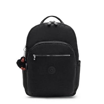 Kipling Seoul Extra Large 17" Backpack Laptoptassen Zwart | BE 1642ZU